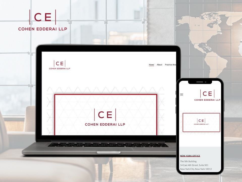Web Design for Cohen Edderai LLP – Professional Lawyer Website Mockup03