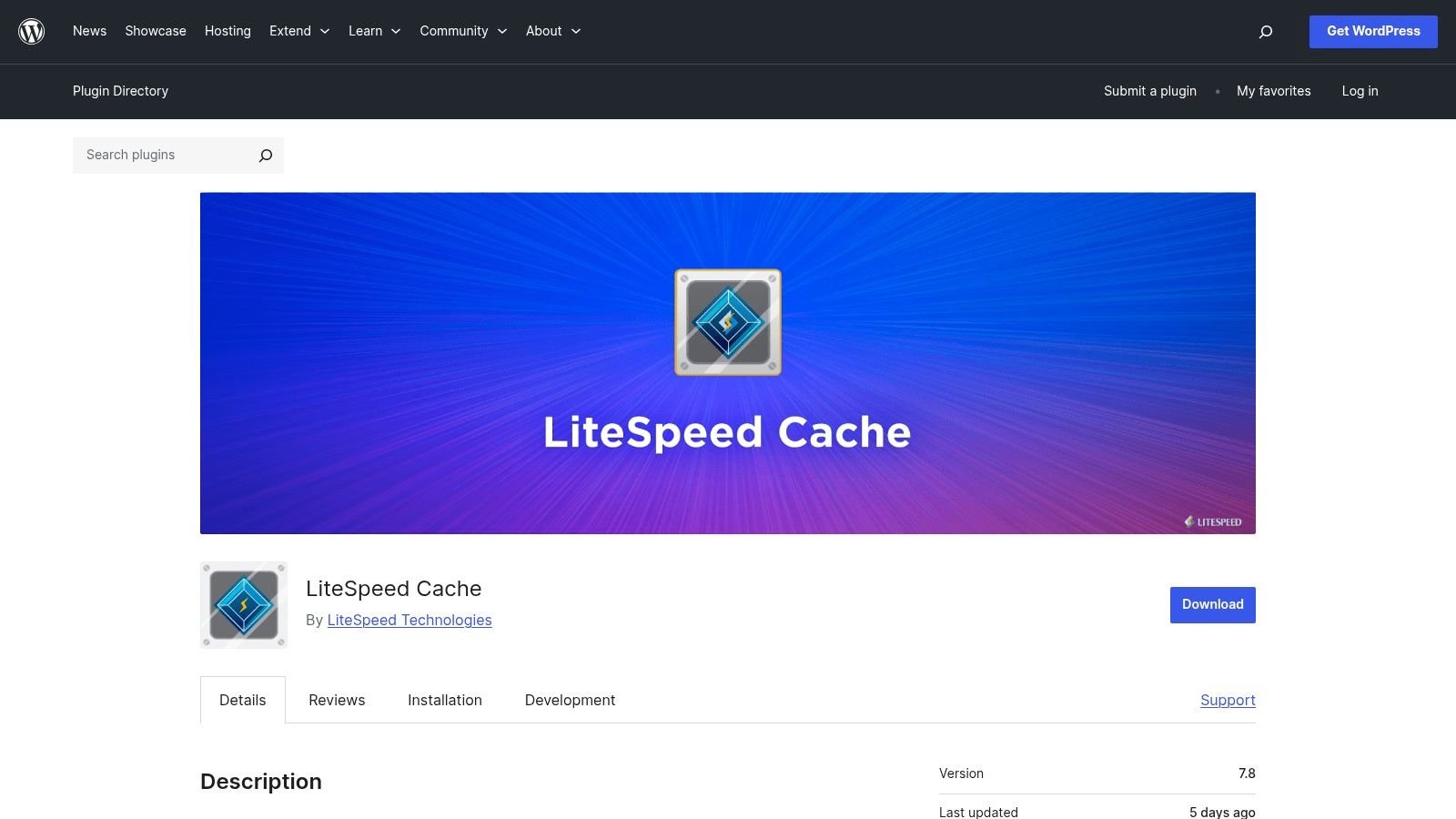 LiteSpeed Cache for WordPress