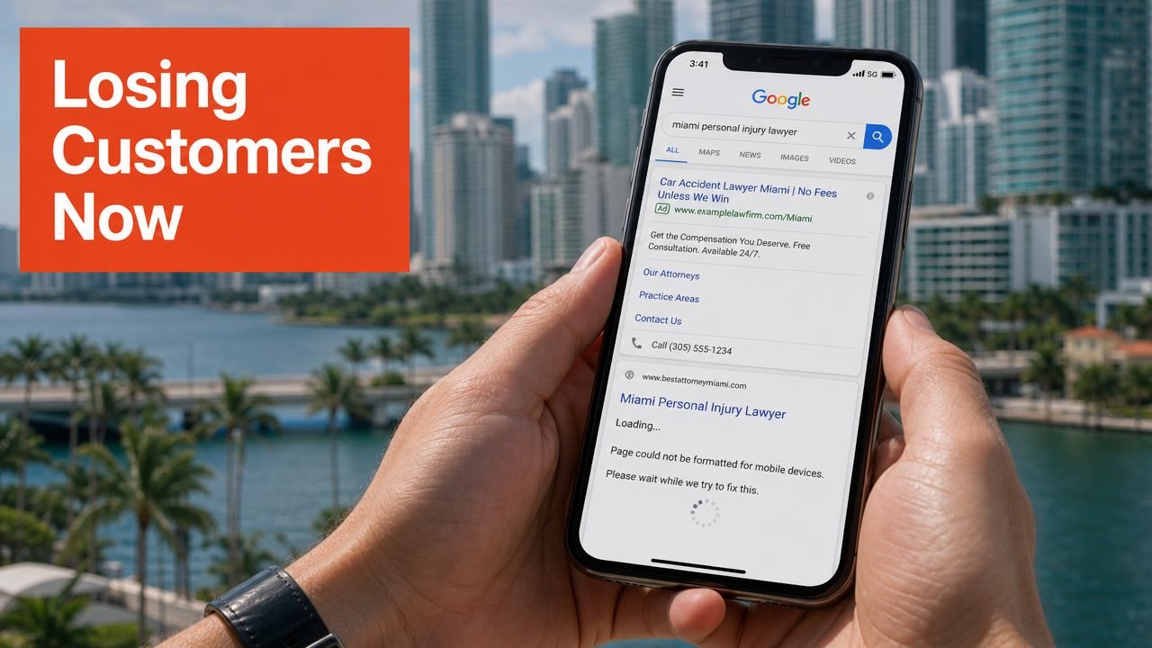 Your Website Is Losing Customers on Mobile Right Now