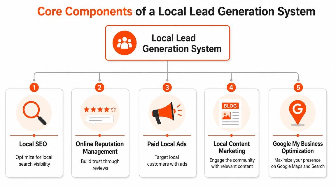 The Core Components of a Local Lead Generation System