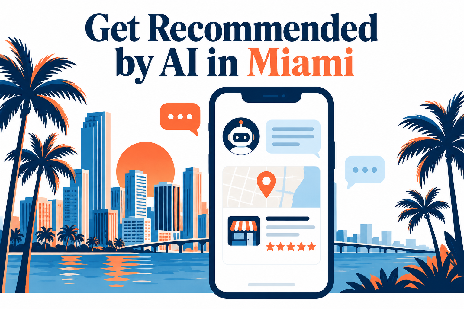Get your Miami business recommended by AI assistants like ChatGPT and Google AI Overviews